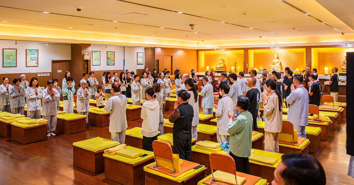 The 2024 Academic Summer Chan-7 Retreat at Chung Tai Chan Monastery